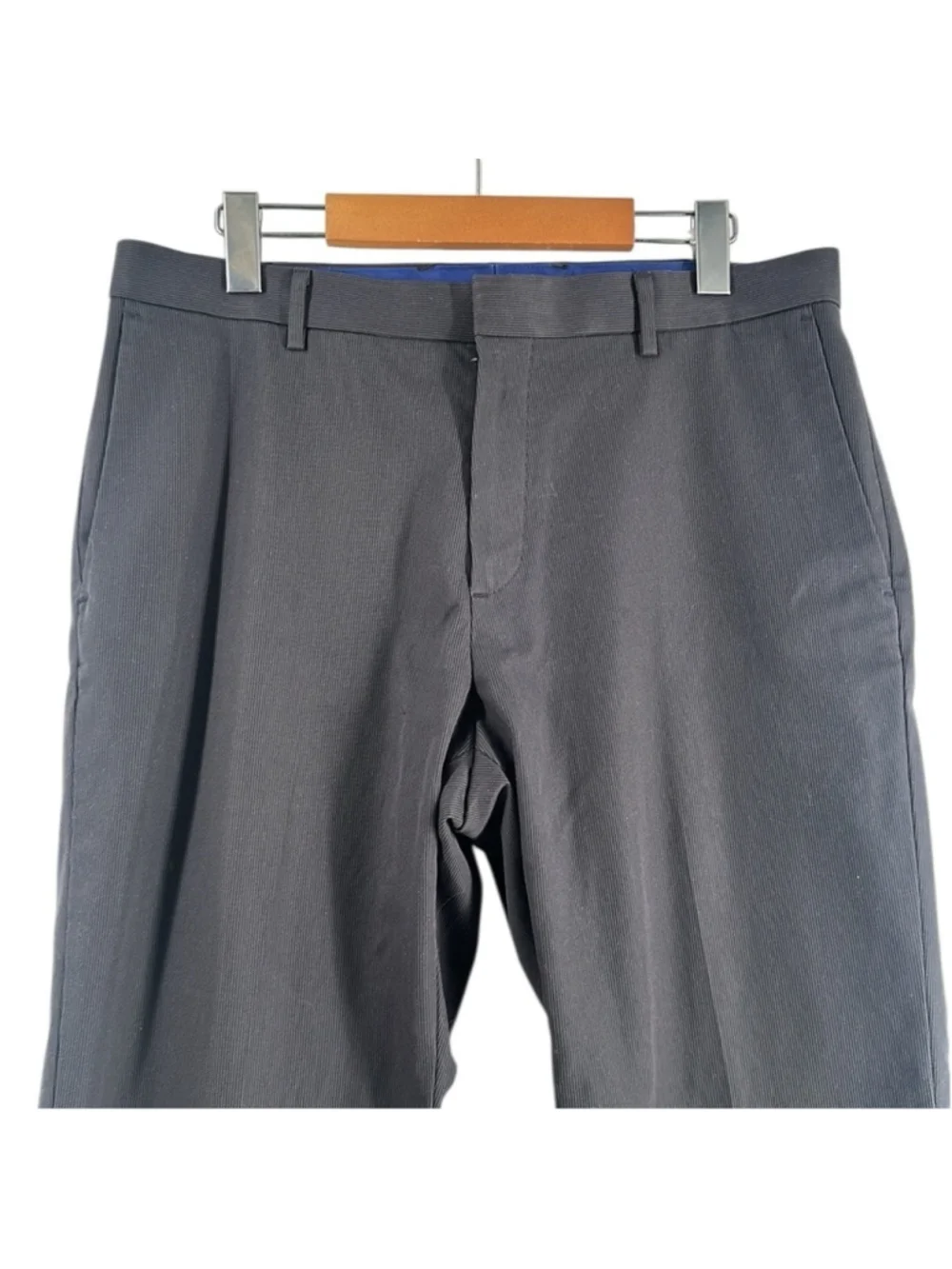 Banana Republic pants slacks Non-Iron tailored slim fit muted pattern sz 33x32